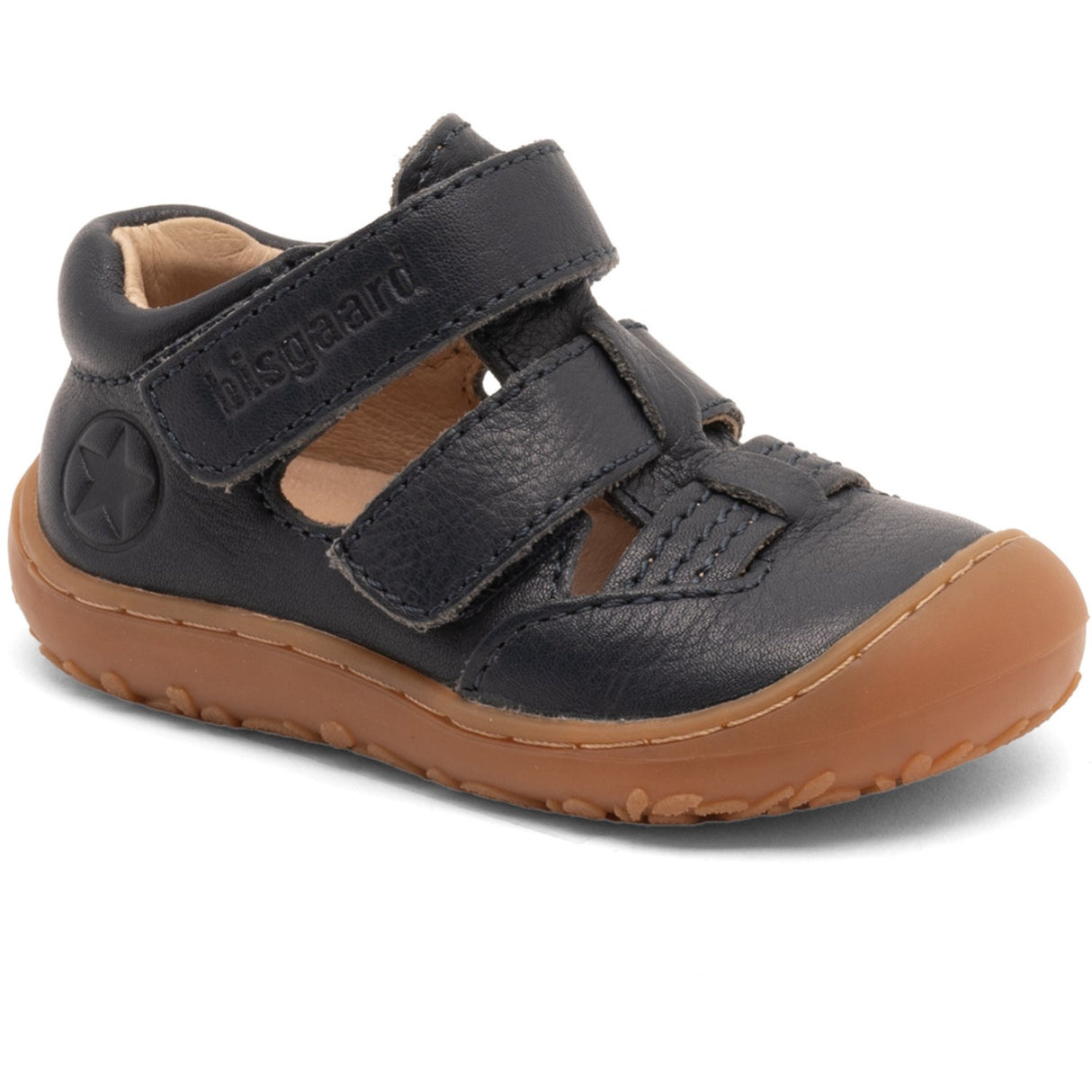 Bisgaard Dark Blue Barefoot Hana First Step Shoe