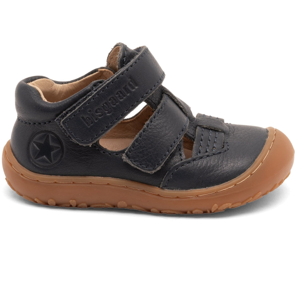 Bisgaard Dark Blue Barefoot Hana First Step Shoe