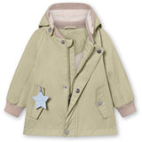 Mini A ture Elm Green Wally Fleece Lined Spring Jacket. GRS