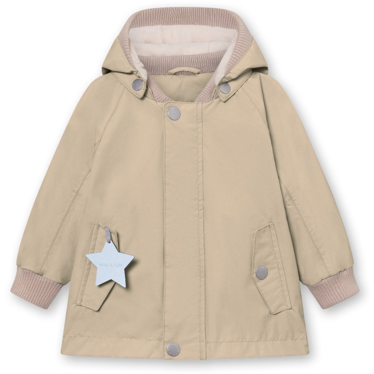 Mini A ture Sesame Wally Fleece Lined Spring Jacket. GRS