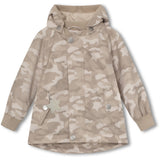 Mini A ture Sand Camo Wally Fleece Lined Printed Spring Jacket.GRS