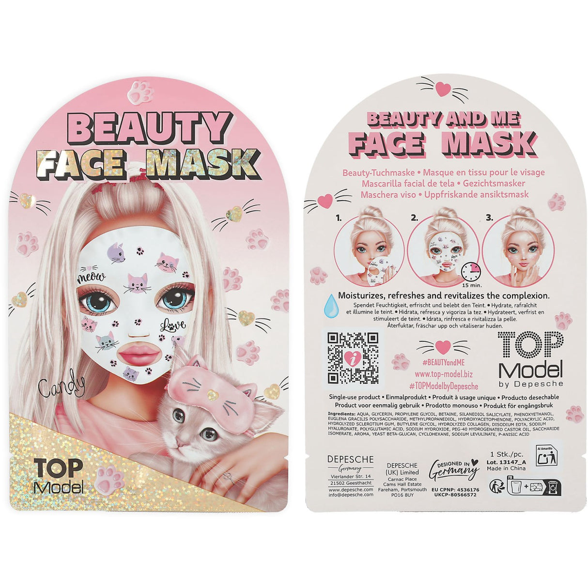 TOPModel Beauty Face Mask