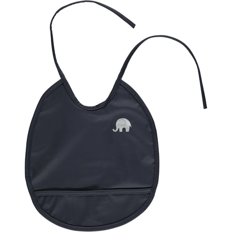 CeLaVi Dark Navy Basic Round Pu Bib