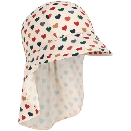 Konges Sløjd Coeur Coloré Manuca Frill Sun hat Grs