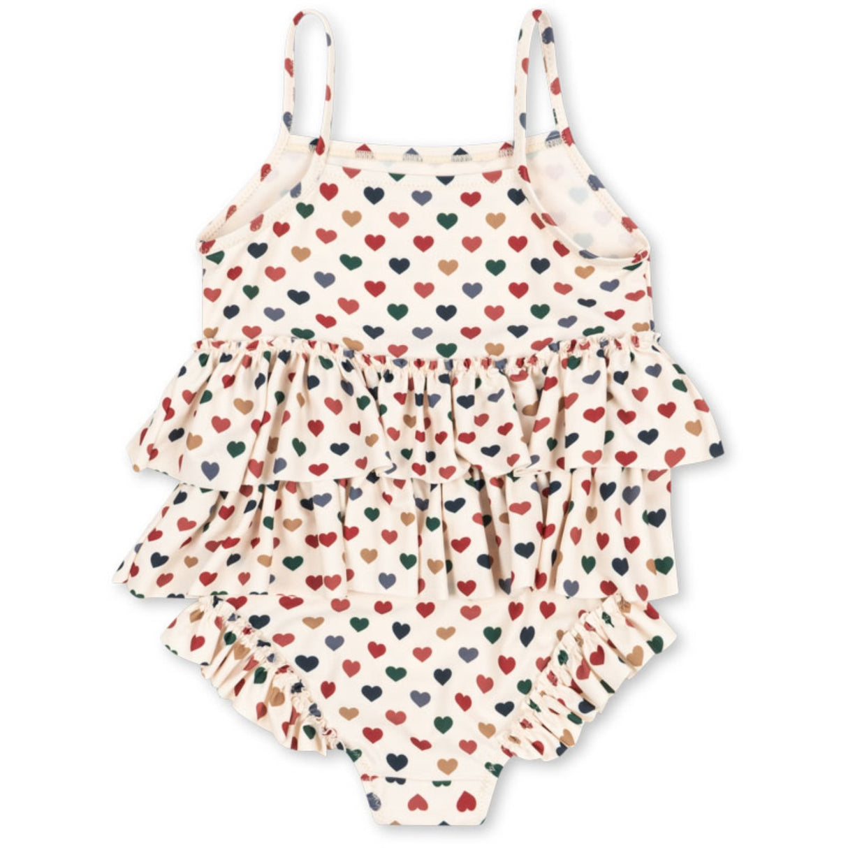 Konges Sløjd Coeur Coloré Manuca Frill Swimsuit Grs