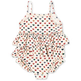 Konges Sløjd Coeur Coloré Manuca Frill Swimsuit Grs