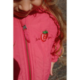 Konges Sløjd Raspberry Wine Juno Sparkle Bomber Jacket