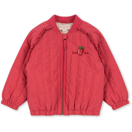 Konges Sløjd Raspberry Wine Juno Sparkle Bomber Jacket