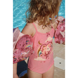 Konges Sløjd Flamingo Plume Riley Swimsuit Grs