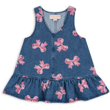 Konges Sløjd Bella Bow (For Denim) Magot Dress Denim Gots