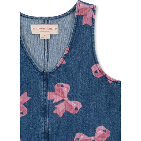 Konges Sløjd Bella Bow (For Denim) Magot Dress Denim Gots