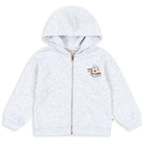 Konges Sløjd Off White Melange Lou Hoodie Ocs