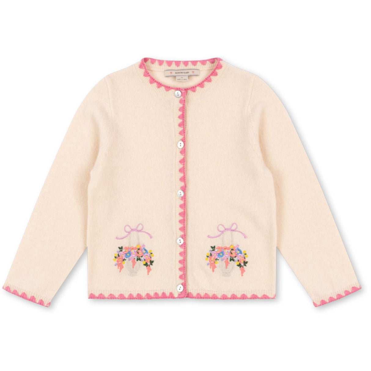 Konges Sløjd Off White Collette Knit Cardigan