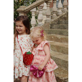 Konges Sløjd Floria Pink Bella Frill Dress Gots