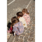 Konges Sløjd Bella Blue Bow Jody Teddy Jacket Grs