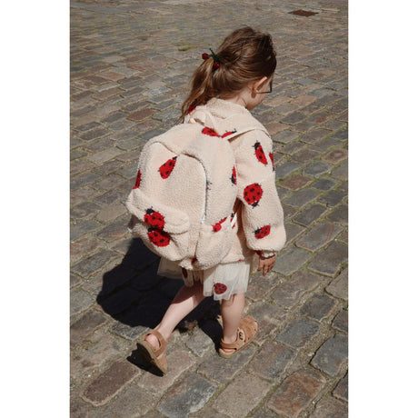 Konges Sløjd Ladybug Sand Jody Teddy Jacket Grs