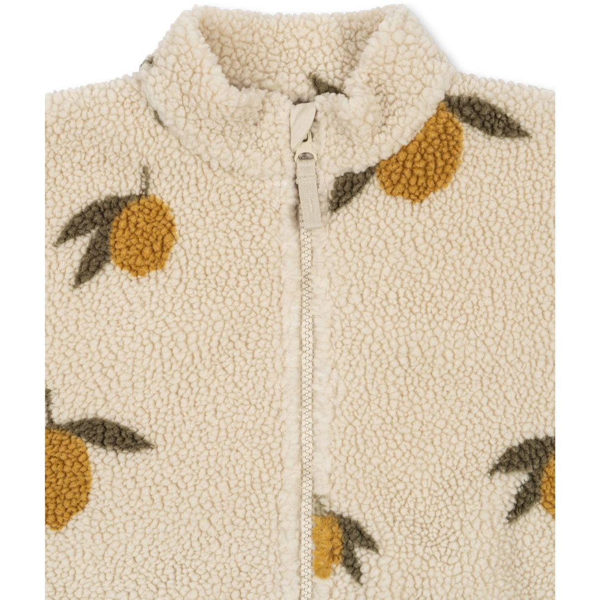 Konges Sløjd Mon Grand Citron Sage Jody Teddy Jacket Grs