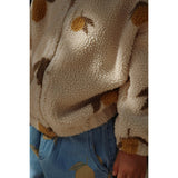 Konges Sløjd Mon Grand Citron Sage Jody Teddy Jacket Grs