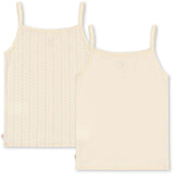 Konges Sløjd Fete De Fleur/Seedpearl Basic 2 Pack Strap Top Gots