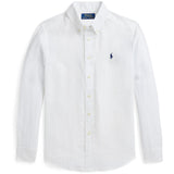 Polo Ralph Lauren White Boy Sport Shirt