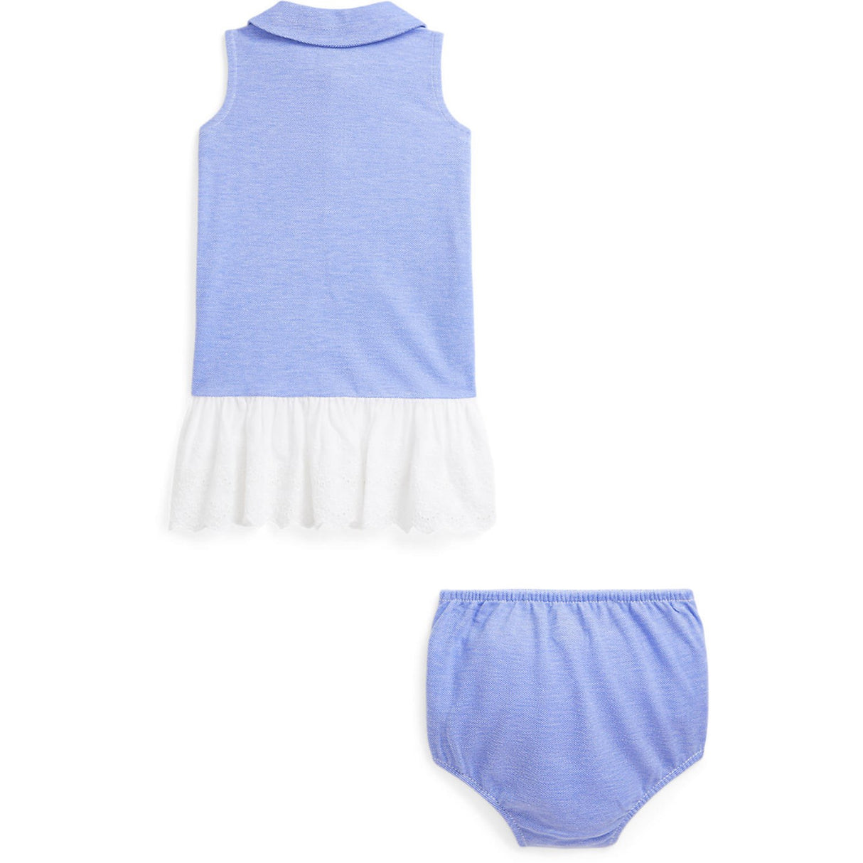 Ralph Lauren Baby Harbor Island Blue Multi Day Dress