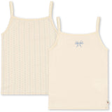 Konges Sløjd Fete De Fleur/Seedpearl Basic 2 Pack Strap Top Gots