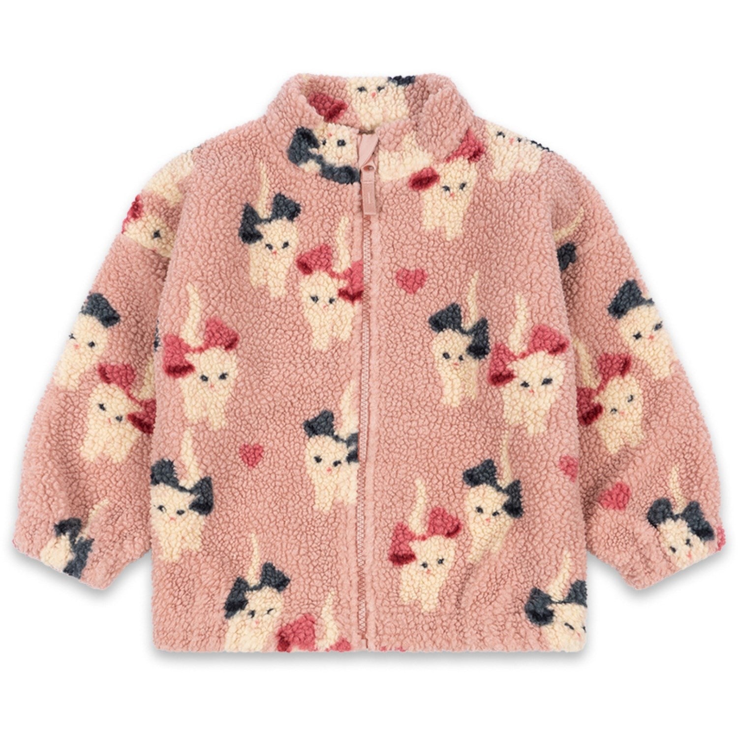Buy Konges Sløjd Bow Kitty Jody Teddy Jacket Grs | Luksusbaby