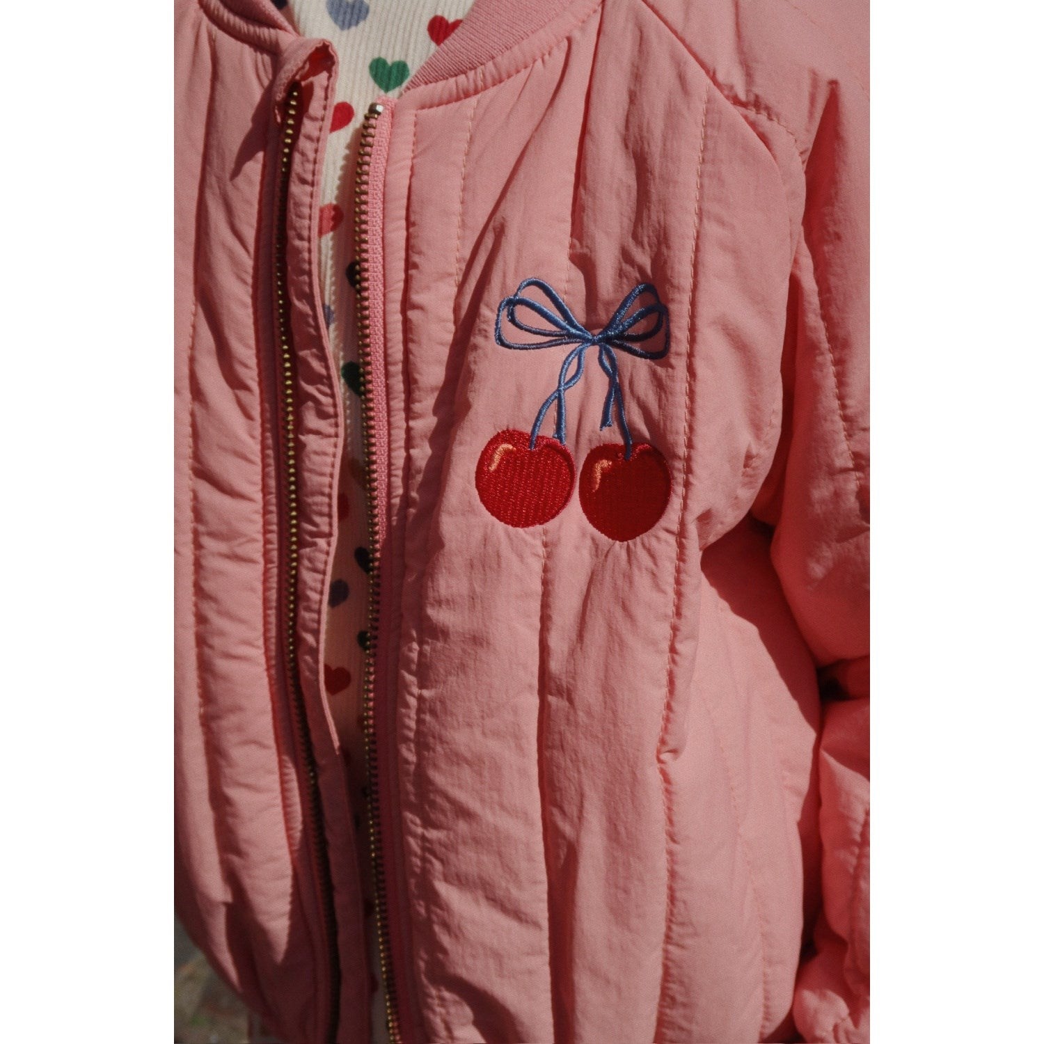 コンゲススロイド　ボンバージャケット　苺　3y konges sloejd Buy Konges Sløjd Strawberry Ice Juno Bomber Jacket
