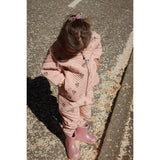 Konges Sløjd Bow Kitty Pink Thermo Frill Jacket Grs