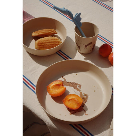Konges Sløjd Tiger Pla Dinner Set