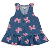 Konges Sløjd Bella Bow (For Denim) Magot Dress Denim Gots