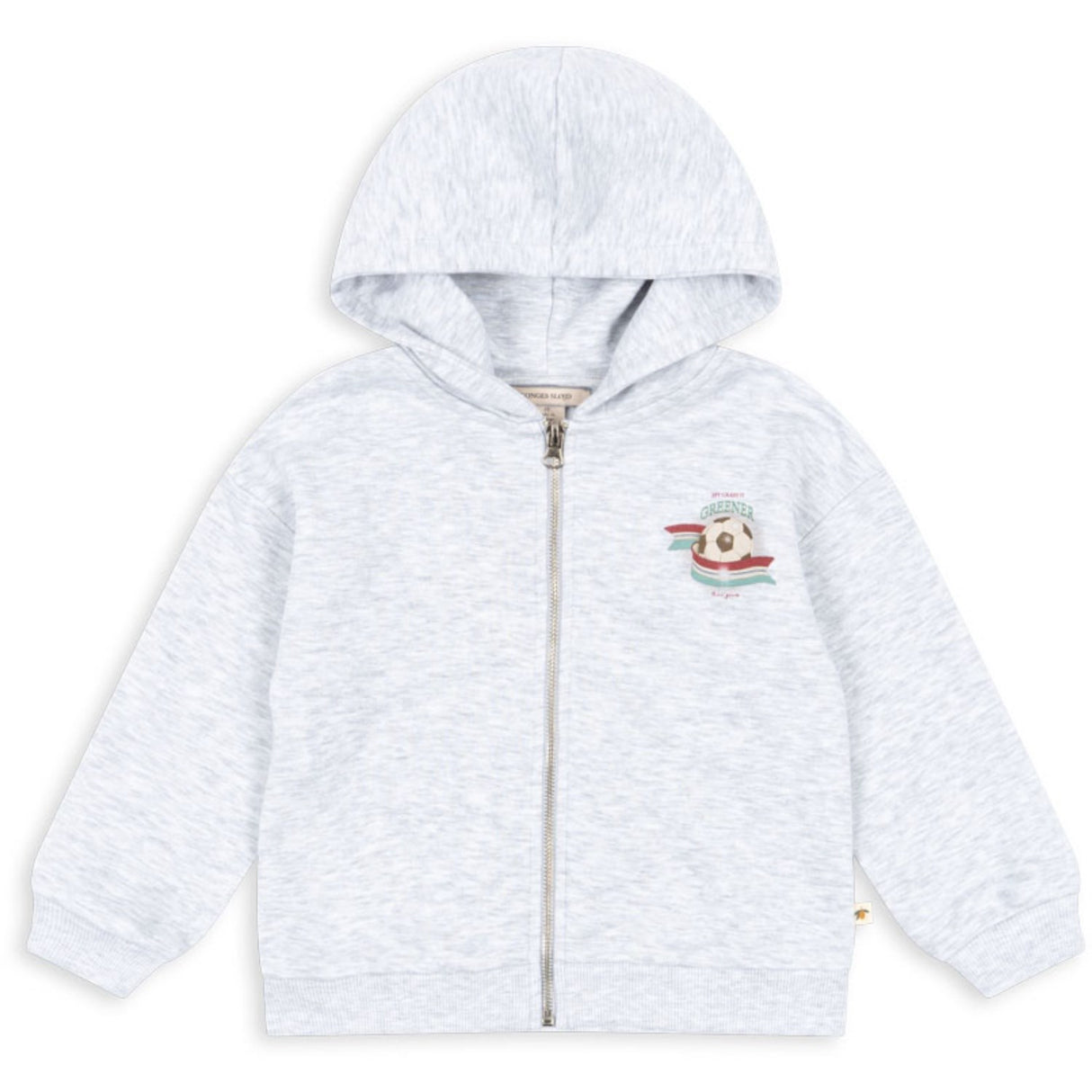 Konges Sløjd Off White Melange Lou Hoodie Ocs