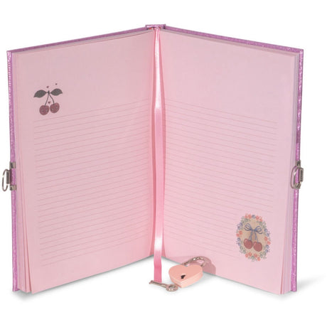 Konges Sløjd Cherry Glitter My Little Diary Fsc
