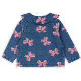 Konges Sløjd Bella Bow (For Denim) Magot Collar Jacket Denim Gots