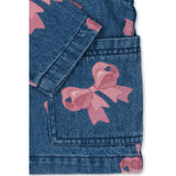 Konges Sløjd Bella Bow (For Denim) Magot Collar Jacket Denim Gots