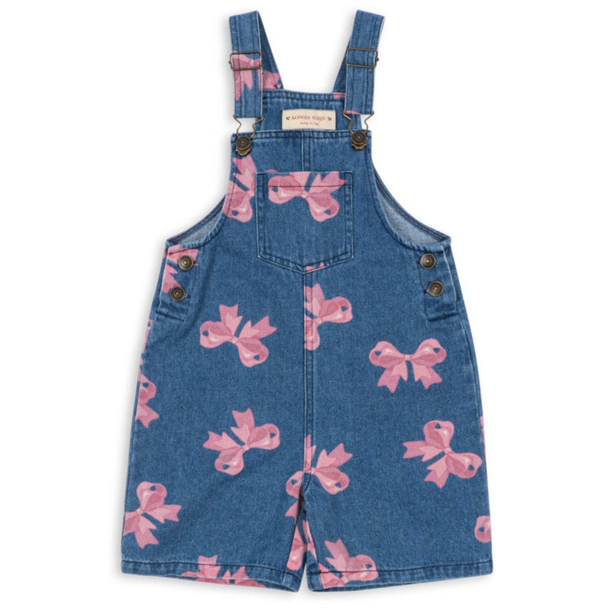 Konges Sløjd Bella Bow (For Denim) Magot Overalls Denim Gots