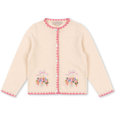 Konges Sløjd Off White Collette Knit Cardigan