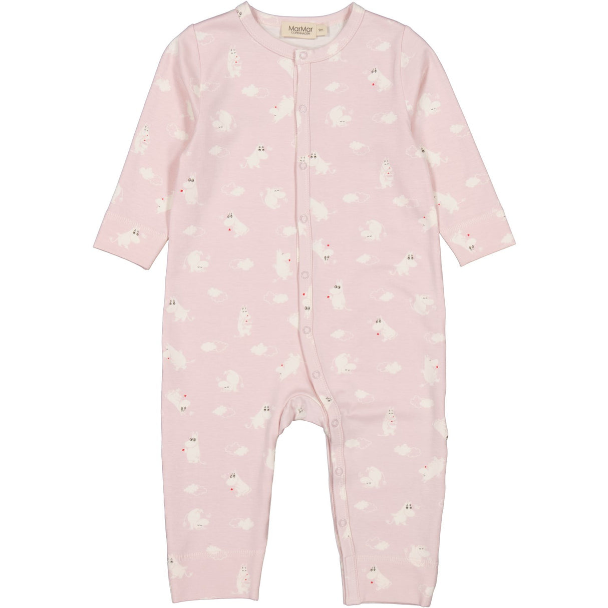 MarMar Modal Smooth Print Rose Moomin Ruka Romper
