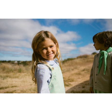 MarMar Poplin Bolich Blue Strips Talea Shirt