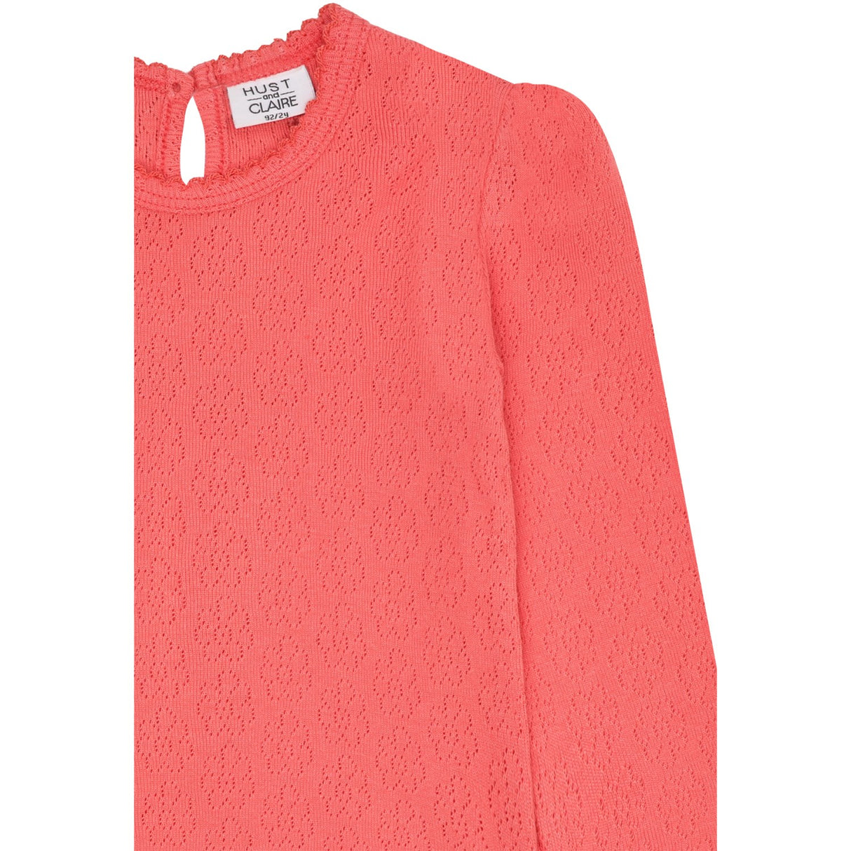 Hust & Claire Wild Coral Alma Blouse