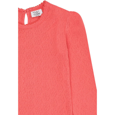 Hust & Claire Wild Coral Alma Blouse