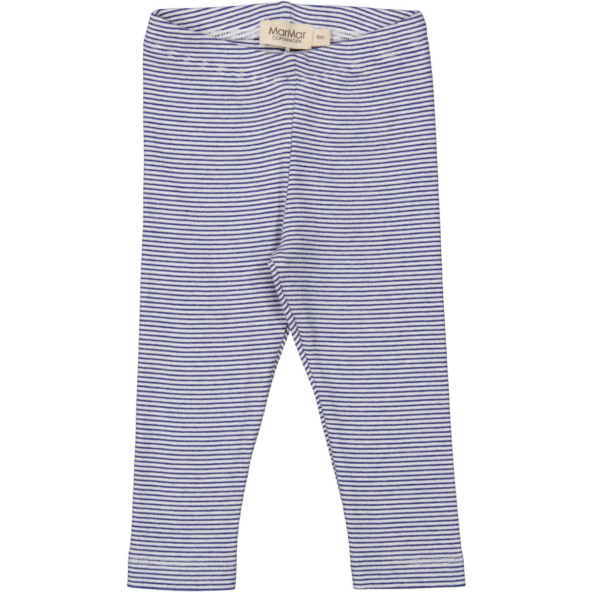 MarMar Modal Fine Rib Blue Stripe Leggings