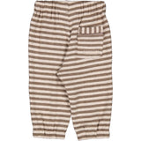 MarMar Modal Sweat Brown Stripe Melange Pako B Pants