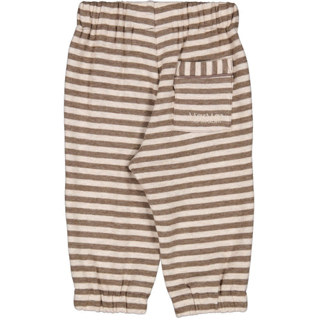 MarMar Modal Sweat Brown Stripe Melange Pako B Pants