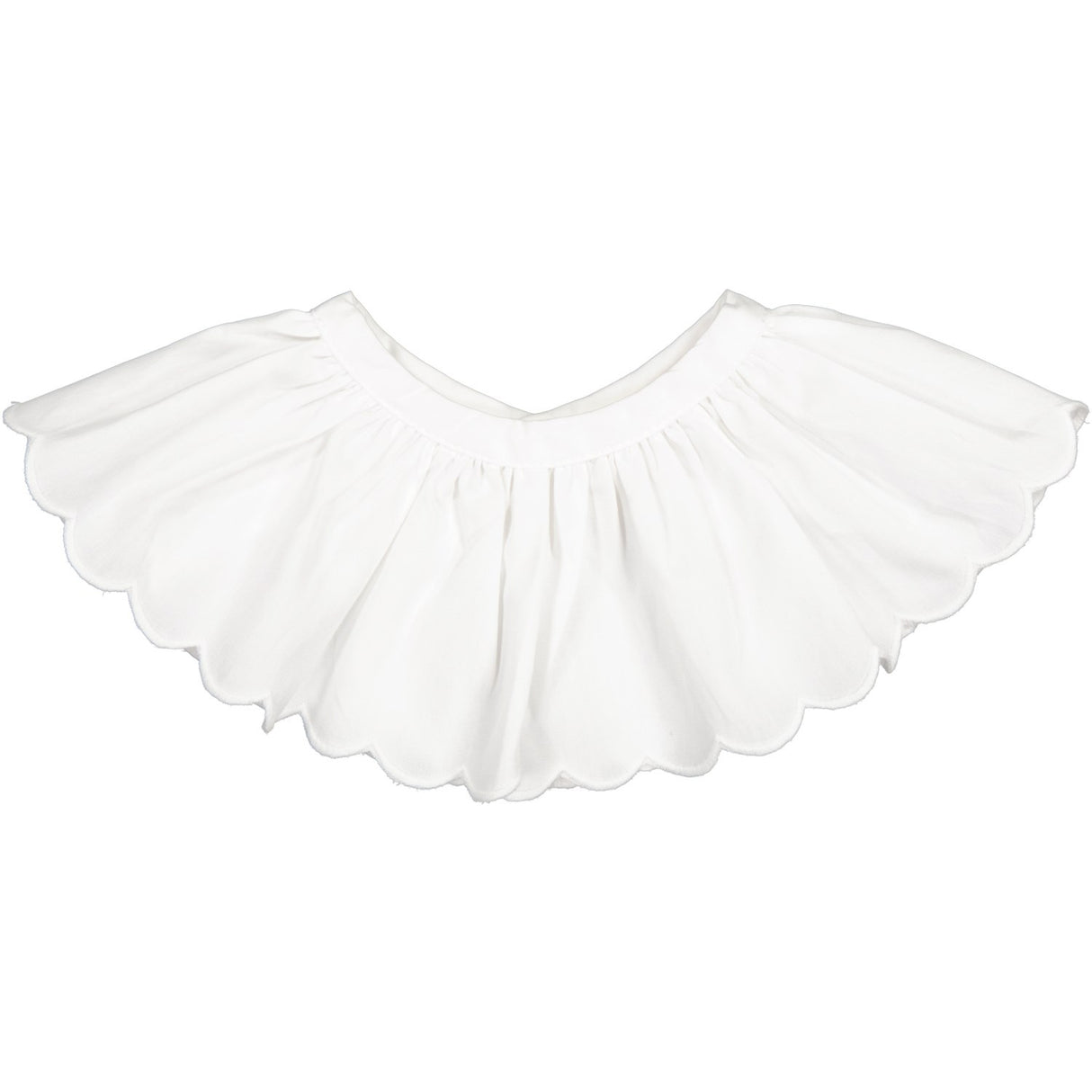 MarMar Smooth Cotton White Adiana Collar