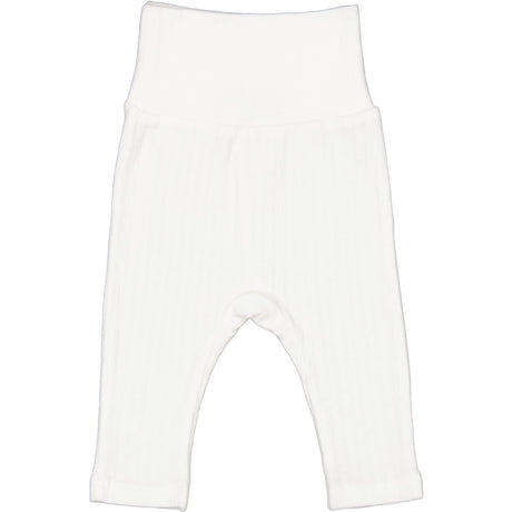 MarMar New Born Modal Pointelle Gentle White Piva Pants