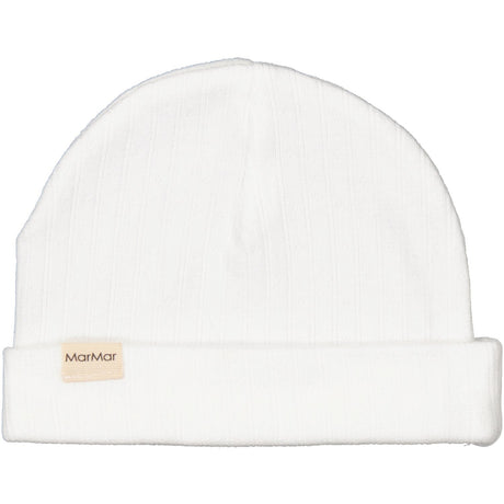 MarMar New Born Modal Pointelle Gentle White Aiko Hat