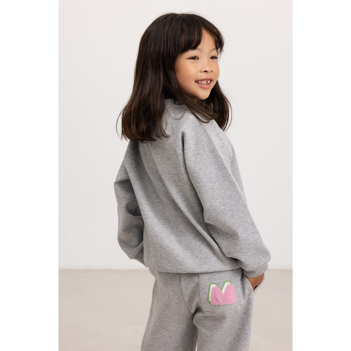 MarMar Double Jersey Pink Logo Theos Sweatshirt