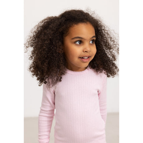 MarMar Modal Pointelle Cotton Candy Tamra Blouse