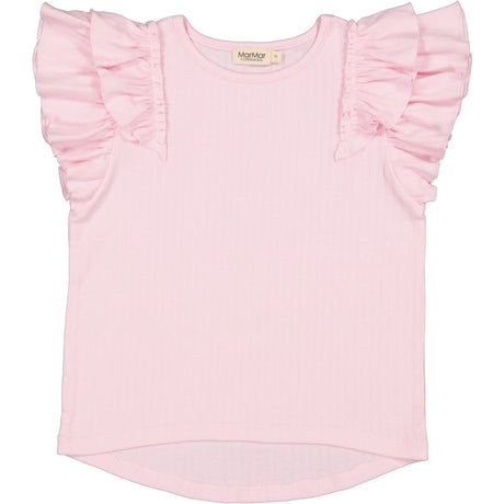 MarMar Modal Pointelle Cotton Candy Tavora Frill T-Shirt